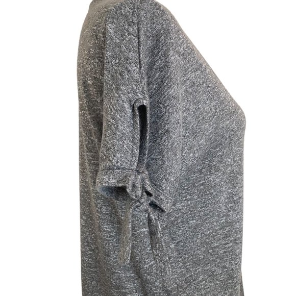 a.new.day Grey Tie Sleeve Top M - Picture 3 of 7